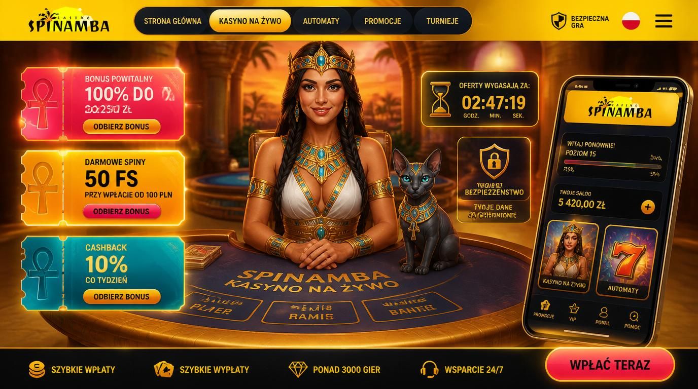 Live Casino z bonusem i elementami bezpieczeństwa