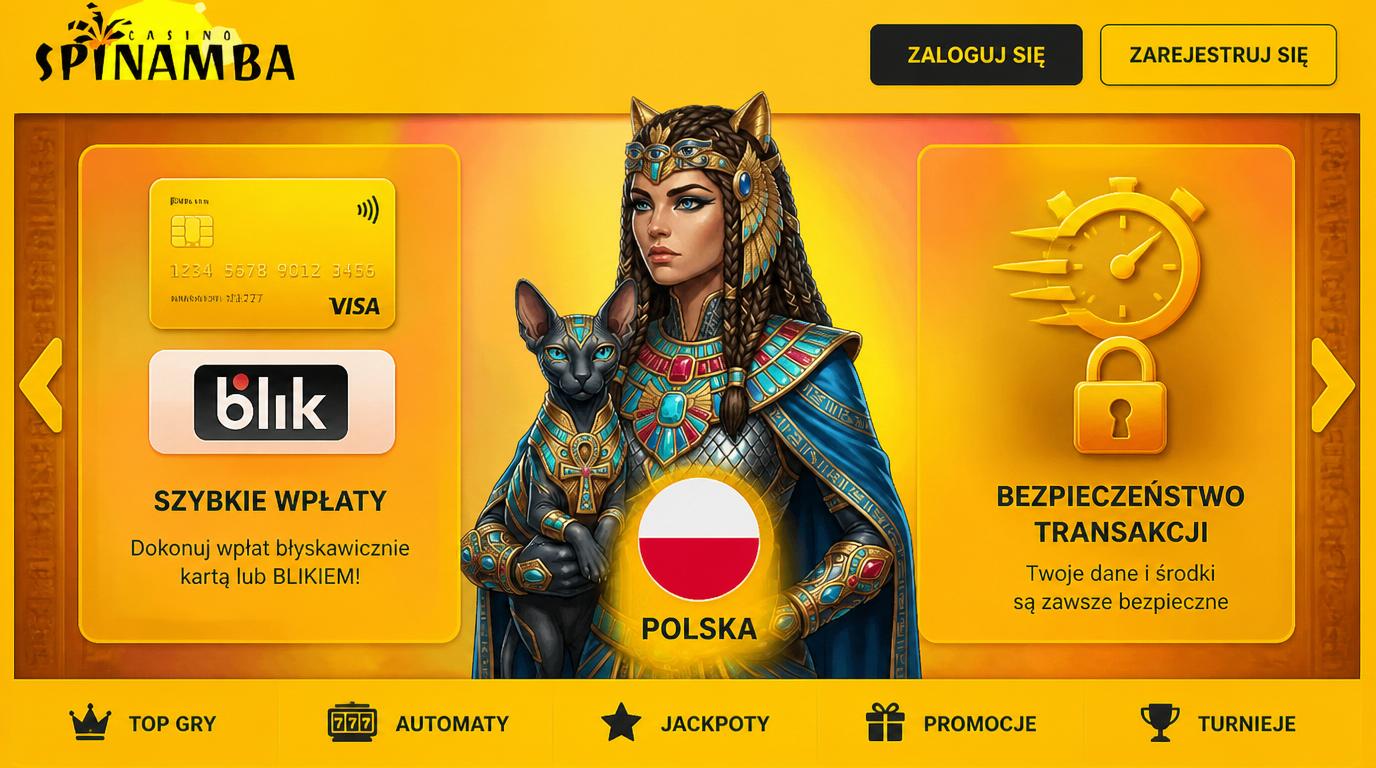 Interface kasyna z kartą, portfelem i ikoną bezpieczeństwa