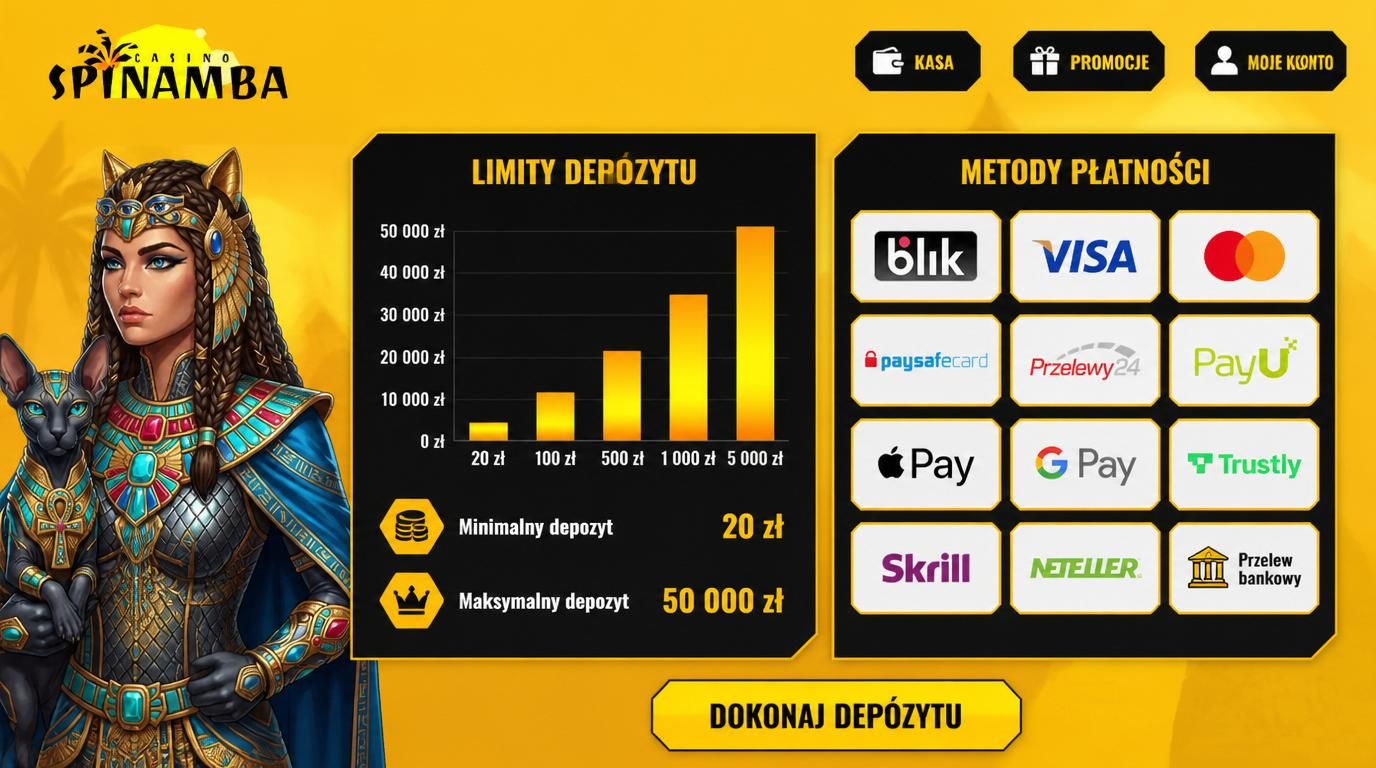Różne limity wpłat