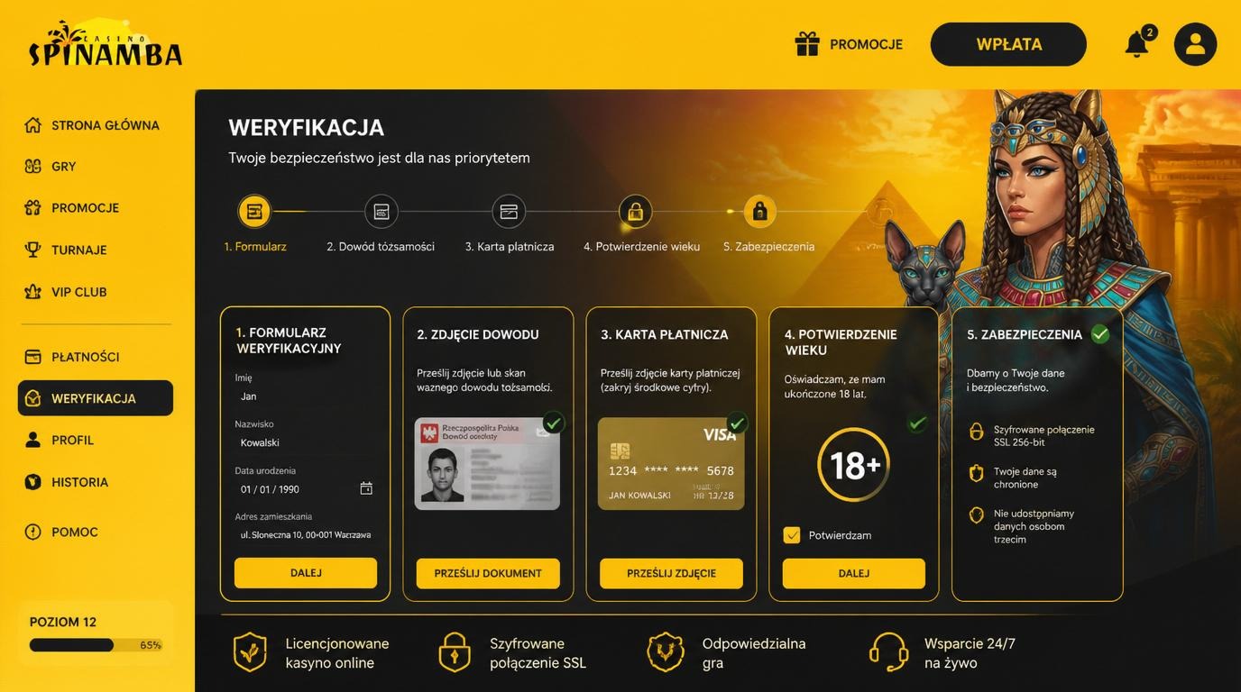 Proces weryfikacji tożsamości i wieku – dokumenty i ochrona informacji